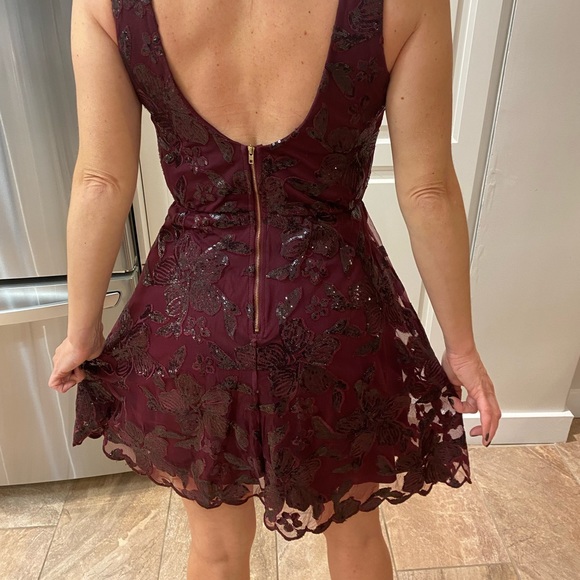 Soieblu purple dress. Size Small - Picture 5 of 9